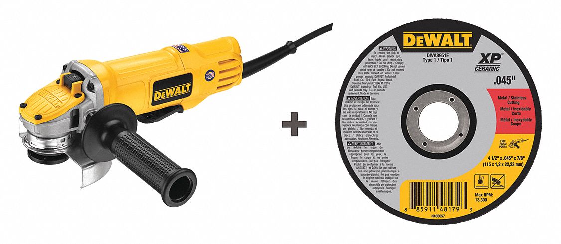 Angle Grinder 4-1/2 or 5 Wheel Dia.