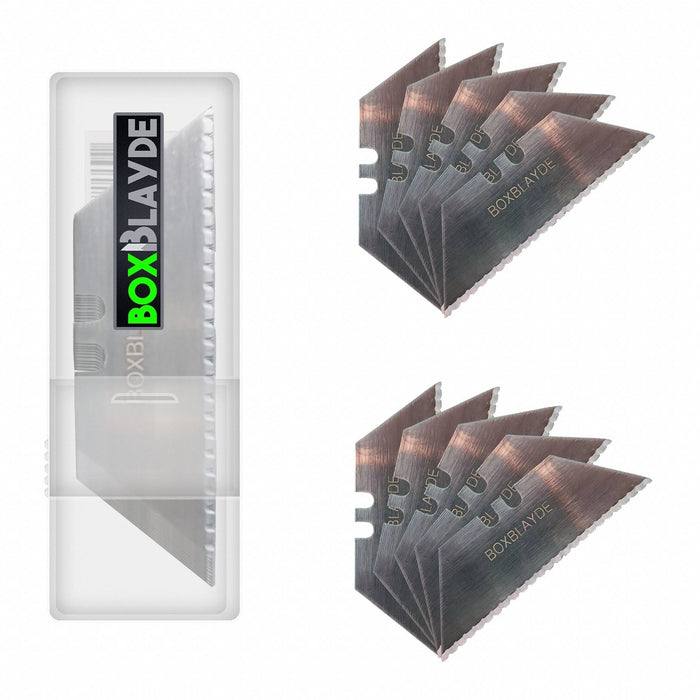 Blade Steel Serrated 2 7/16 in L PK10