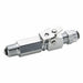 Coupler Brass Comp. 1/4 in FTG 1/8 in