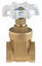 Gate Valve 3/8 Brass NPT