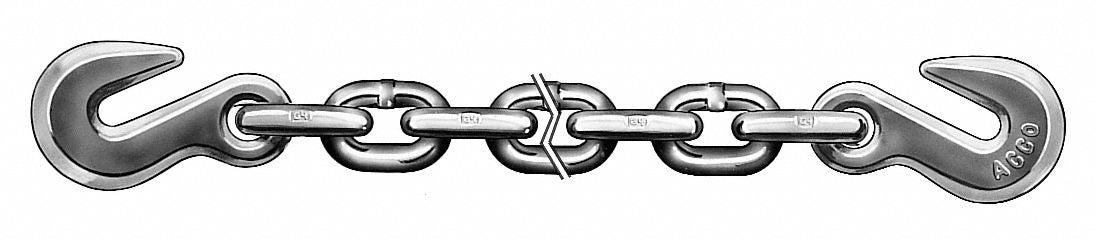 Straight Chain Crbn Steel 20 L 4 700 lb