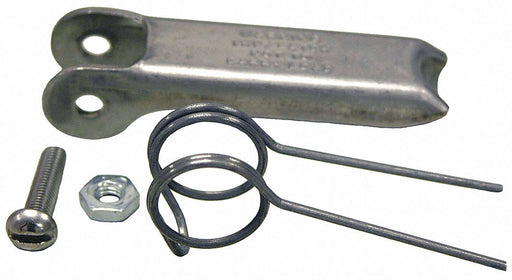 Spring Latch Stainless Steel Silver