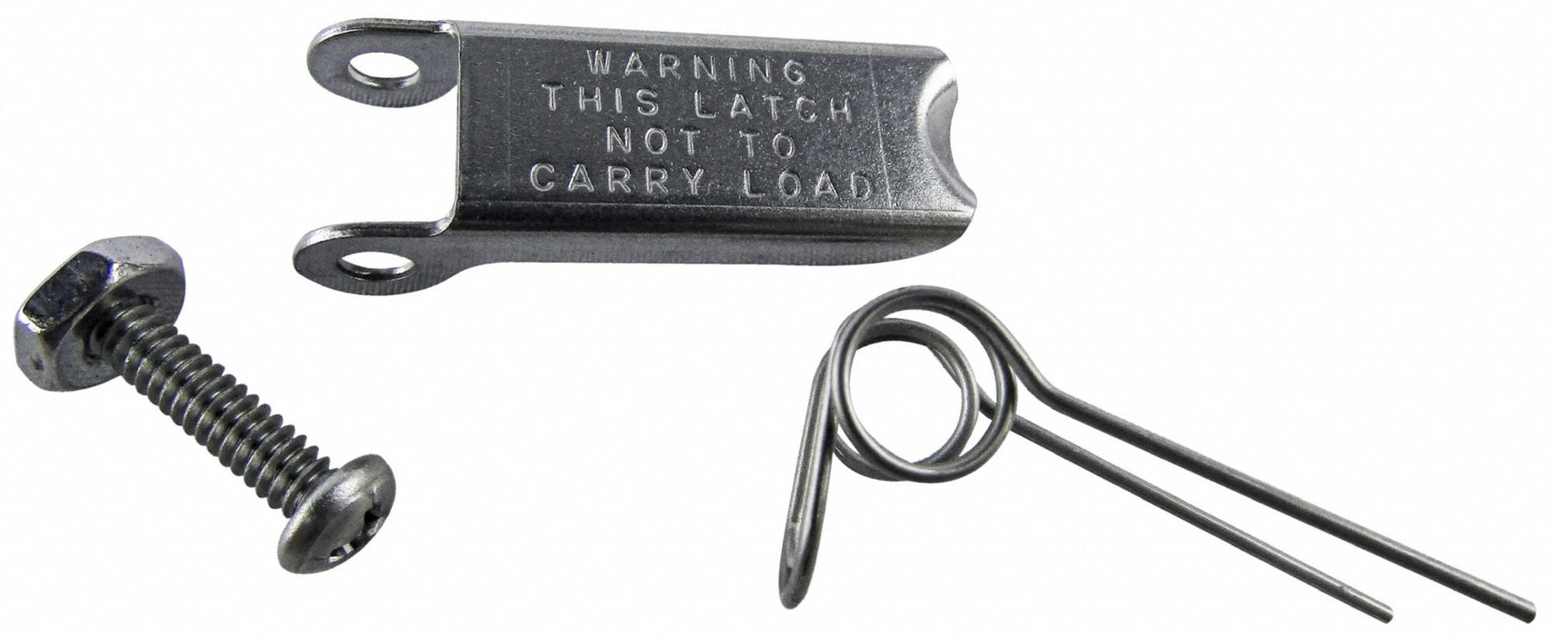 Spring Latch Stainless Steel Silver