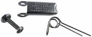 Spring Latch Stainless Steel Silver
