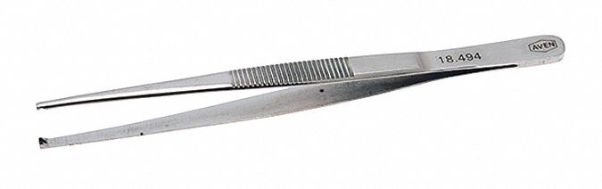 Tweezers SS Straight 5 1/2 L