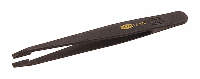 Tweezers Plastic Straight 4 1/2 L