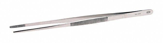 Tweezers SS Straight 10 L