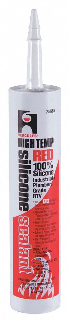 Silicone Sealant Red High Temp