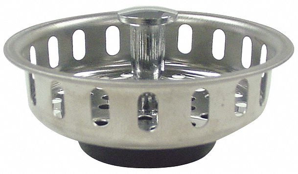 SS Basket Strainer 3-1/4in PK5
