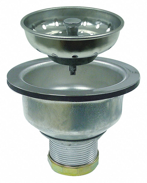 Drain Assembly 1-1/2 D Brass SS Chrome