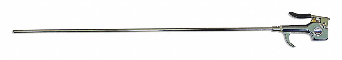 Air Gun 1/4 in FNPT Zinc Silver