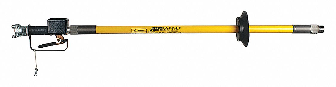 AirExcavationTool 11/4 Male NPT Ylw