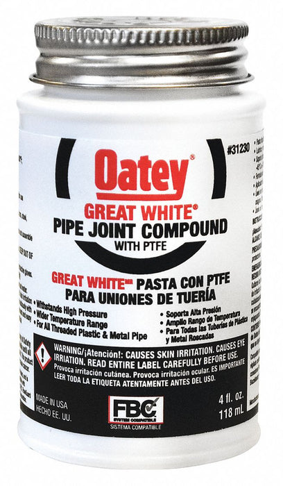 Pipe Thread Sealant 4 fl oz White