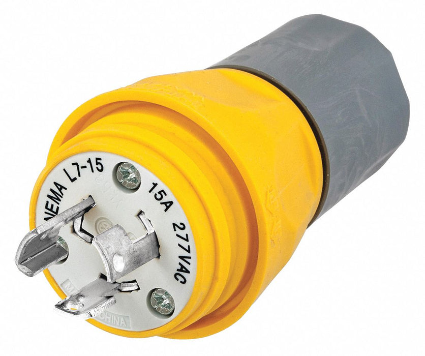 WT LckPlg Strt 15 A Yellow Elastmr 3Blds