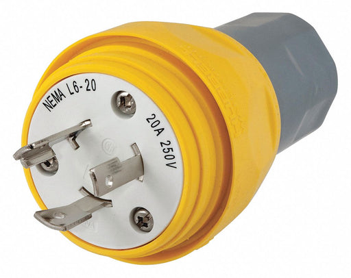 WT LckPlg Strt 20 A Yellow Elastmr 3Blds