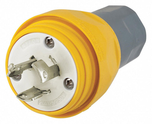 WT LckPlg Strt 20 A Yellow Elastmr 3Blds