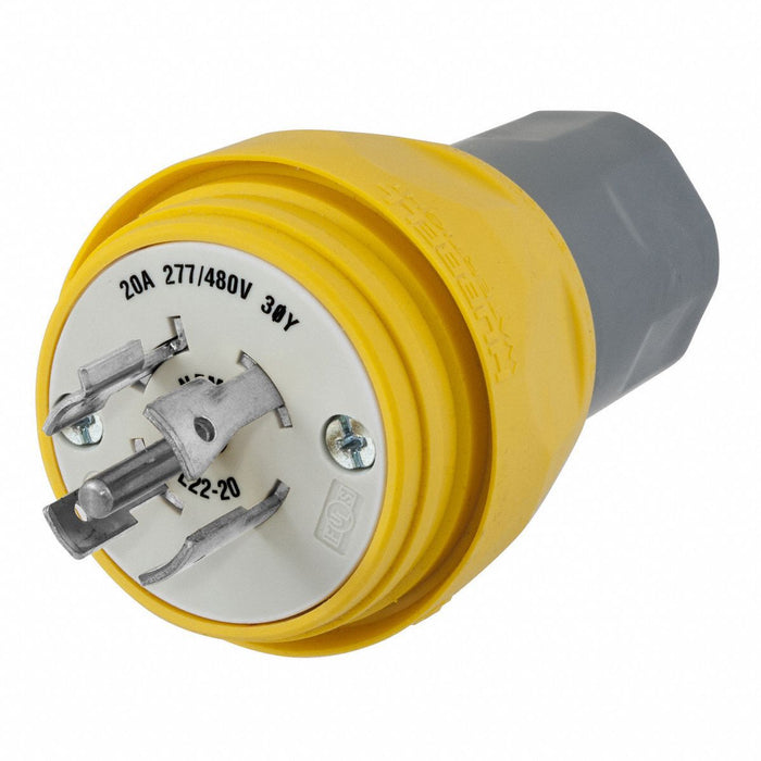 WT LckPlg Strt 20 A Yellow Elastmr 5Blds