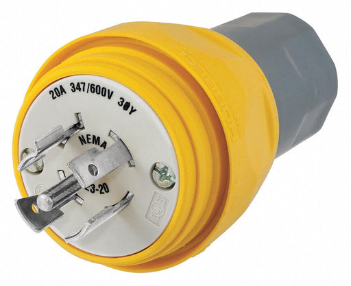 WT LckPlg Strt 20 A Yellow Elastmr 5Blds