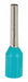 Ferrule Tin Copper 24 AWG PK500