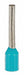 Ferrule Tin Copper 24 AWG PK500