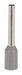 Ferrule Tin Copper 18 AWG PK500
