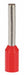 Ferrule Tin Copper 18 AWG PK500