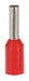 Ferrule Tin Copper 18 AWG PK500