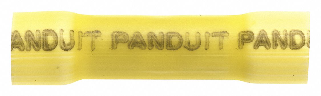 ButtSpliceConnector Yellow 10AWGMax PK25
