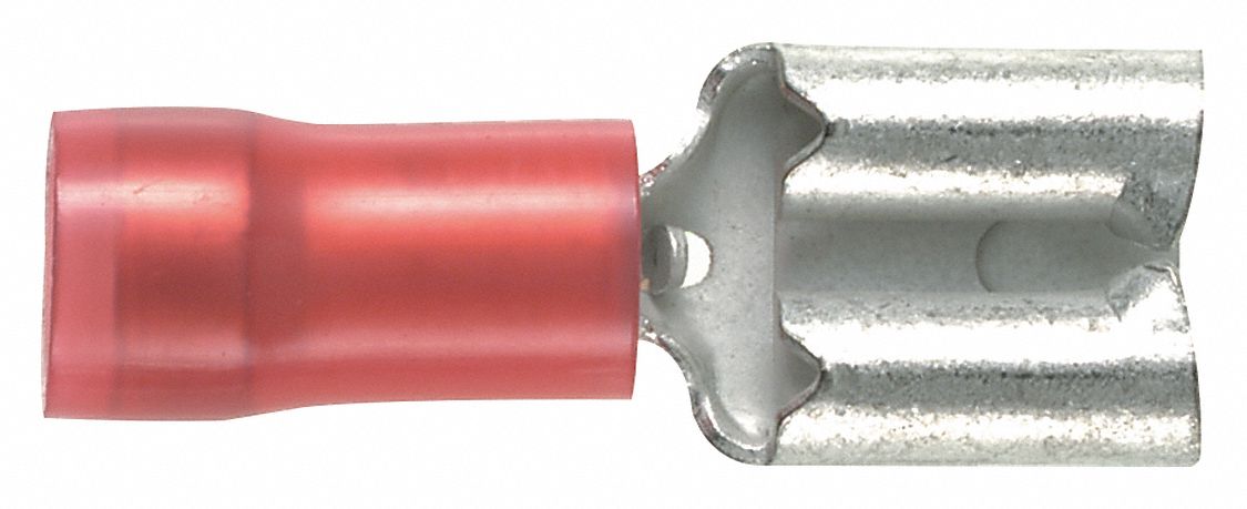 WireDisconnect Brass Red Nylon PK1000