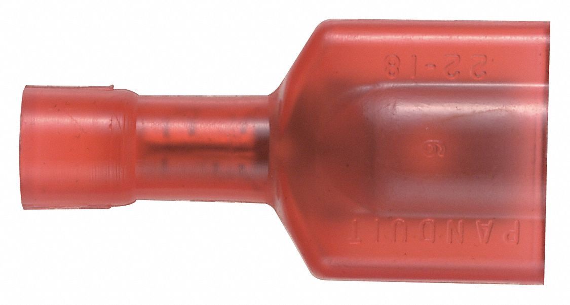 WireDisconnect Brass Red Nylon PK1000