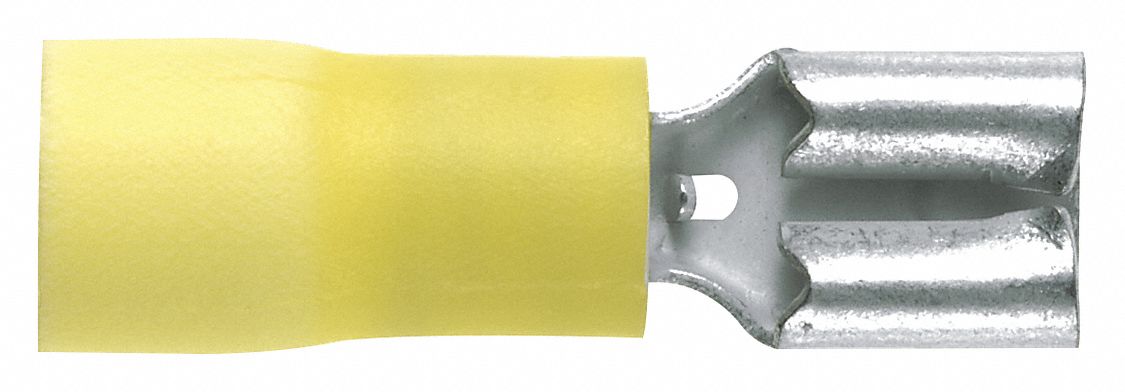 Wire Disconnect Yellow Vinyl PK50