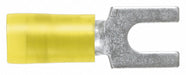 Fork Terminal Tin Copper Yellow PK50
