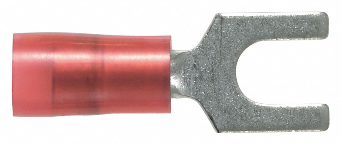 Fork Terminal Copper Red PK100
