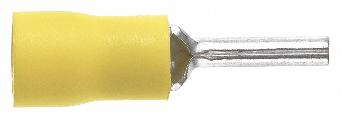 Pin Terminal Vinyl 12 to 10 AWG PK500