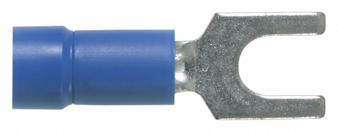 Fork Term Blue #10 16 to 14 AWG PK1000