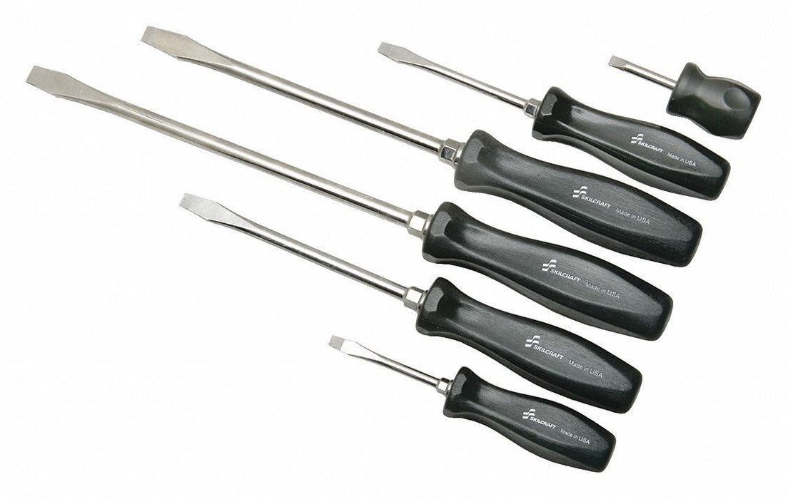 IntegratedHexBolsterScrwdrvrSet SAE 6pcs