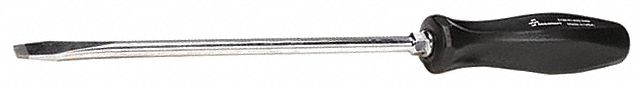 ScrDrv Slotted 7/16in Black Rnd