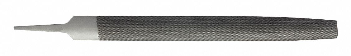 Hand File Second Half Round 11-3/4 in L