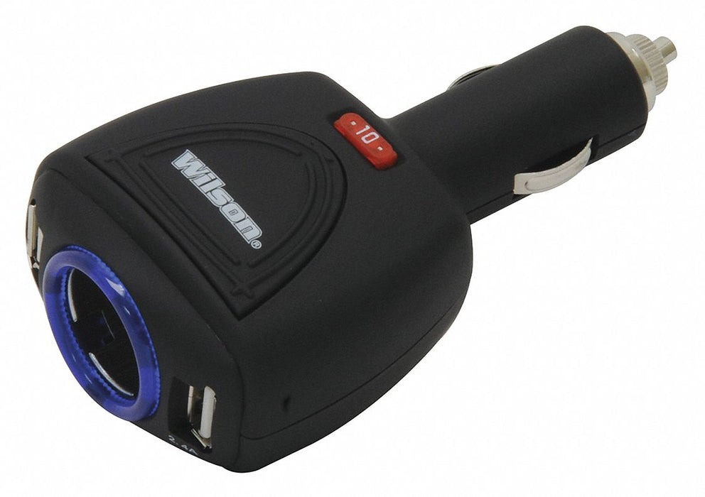 USB Adapter 2 Outlet 13in.Wx8in.Dx5in.H