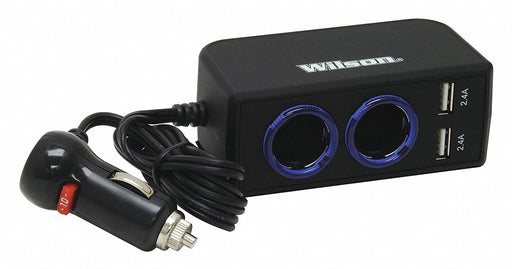 USB Adapter 2 Outlet 13in.Wx8in.Dx6in.H