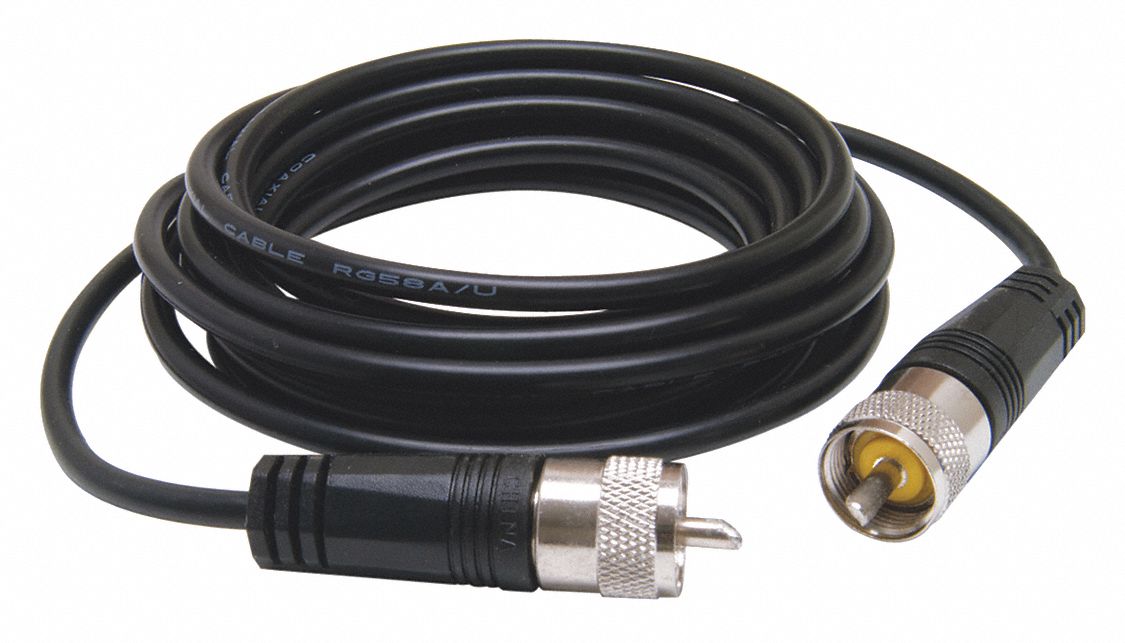 Coax Cable PL-259 Connector 12 ft.