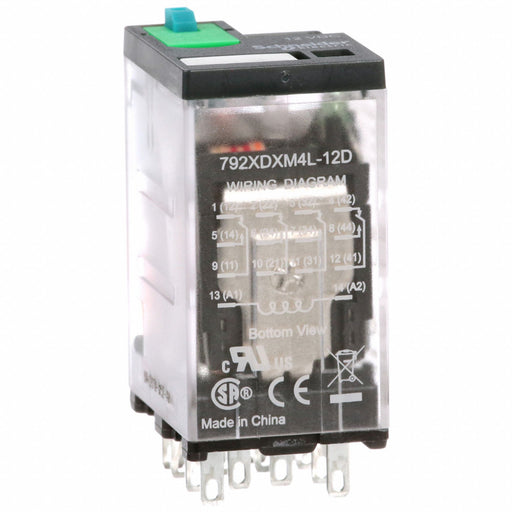 J2425 GeneralPurpose Relay 12VDC 4PDT 14Pins