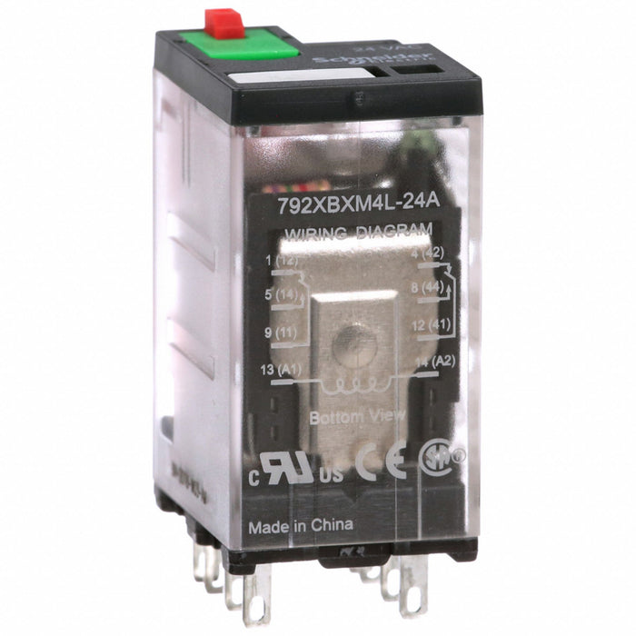 J2421 GeneralPurpose Relay 24VAC DPDT 8Pins