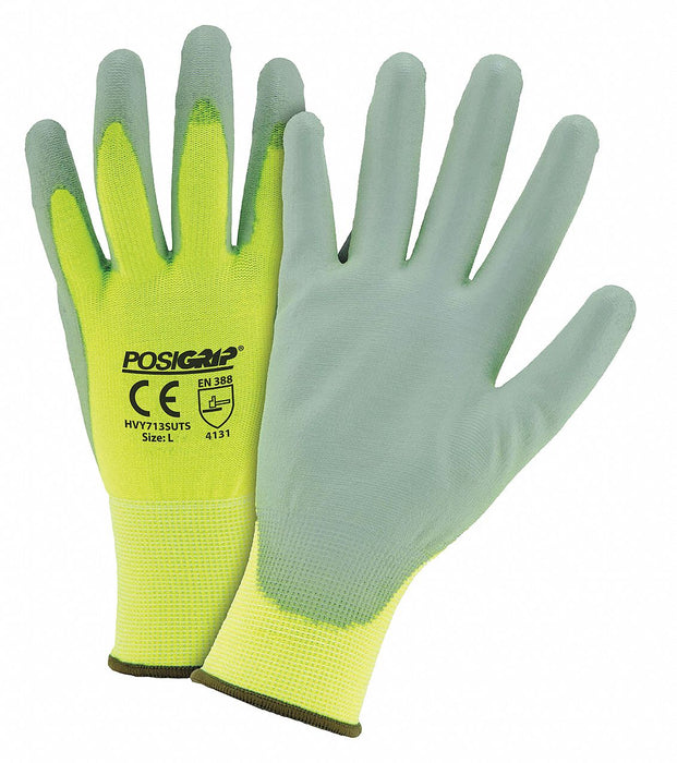 Touchscreen Utility Glove S Yellow PK12