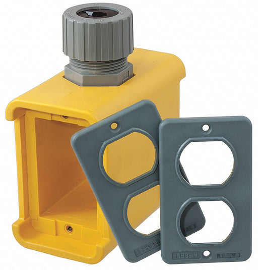 Portable Outlet Box 5.00 L Thermoplastic