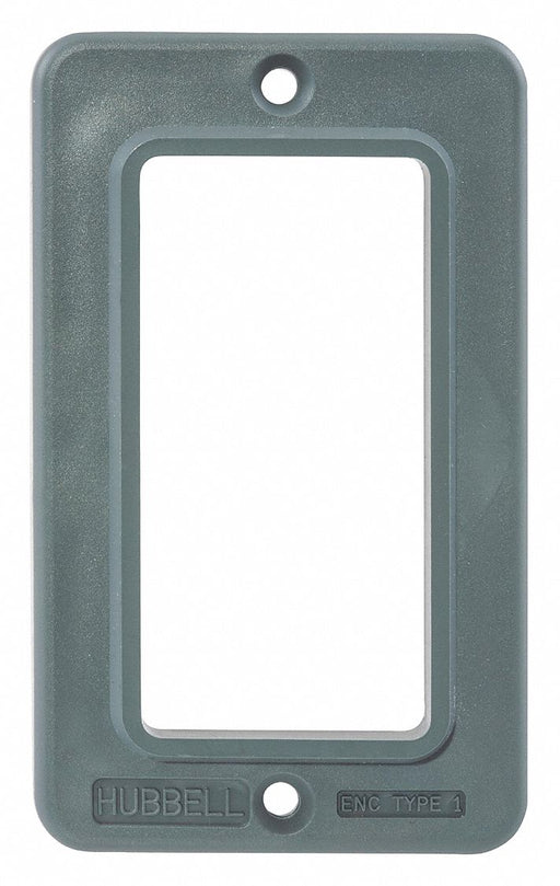 Outlet Box Plate For GFCI Receptacle
