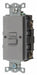 GFCI Receptacle Gray Nylon Back