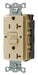 GFCI Receptacle 20A 125VAC 5-20R Ivory