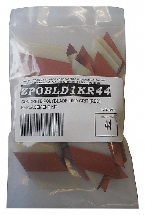 Polishing Replacement Kit 6in. Red PK44