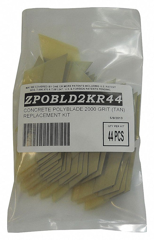 Polishing Replacement Kit 6in. Tan PK44